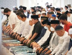 Masjid At-Thohir, Jadi Momen Spesial Keluarga Besar Erick Thohir Pada Idul Fitri 1443 H