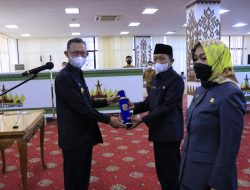 Lantik Dua Pejabat Pimpinan Tinggi Pratama, Gubernur Minta Satker Lebih Giat dalam Pembangunan di Lampung