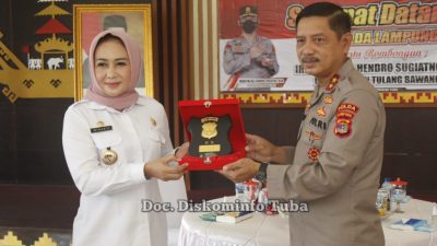 Bupati Winarti Menyambut Kunjungan Kapolda Lampung ke Tulangbawang