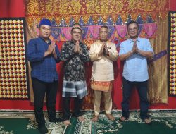 Ketua DPC Demokrat Lamsel M. Junaidi Silaturahim ke Marga Legun Way Urang