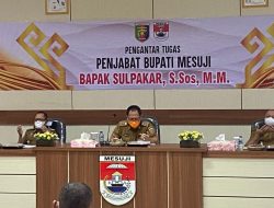 Mulai Bertugas, Pemprov Lampung Hantarkan Pj Bupati Pringsewu, Mesuji dan Tubaba