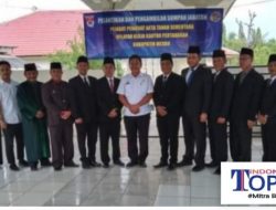 KEPALA BPN MESUJI LANTIK TUJUH CAMAT MENJADI PPAT SEMENTARA