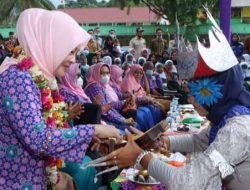 Ketua TP PKK Lampura Hadiri Klarifikasi Lapangan Peserta Lomba Desa di Sidokayo