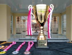 Rangka HUT Bhayangkara ke -76, Polda Lampung Menyelenggarakan Turnamen Mini Soccer Piala Kapolda Cupa