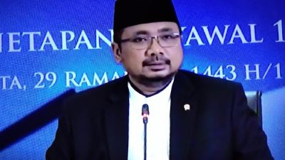 Pemerintah Tetapkan Lebaran Idul Fitri pada Senin 2 Mei 2022