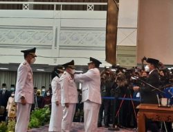 Gubernur Lampung Arinal Djunaidi Resmi Melantik dan Mengambil Sumpah 3 Penjabat Bupati