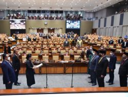 Riswan Tony dan Tiga Orang Lainnya Dilantik Jadi DPR RI, Puan Maharani Pesan Begini
