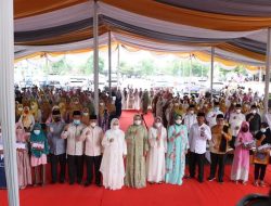 Bupati Lampura Hadiri Kegiatan Pengajian Bersama Pemprov Lampung