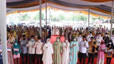 Bupati Lampura Hadiri Kegiatan Pengajian Bersama Pemprov Lampung