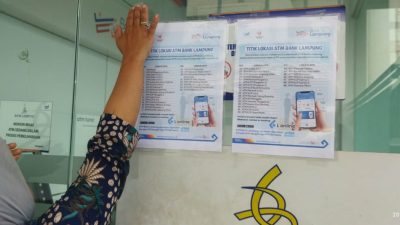 ATM Kantor Kas Bank Lampung di Kantor Pemprov Lampung Tutup, Nasabah : Saya Kecewa!!