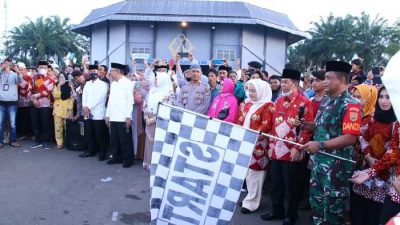 Bupati Lampung Utara Lepas Calon Jamaah Haji Tahun 2022