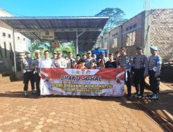 Jelang Hari Bhayangkara ke-76, Polres Lampung Utara Gelar Bansos ke Ponpes