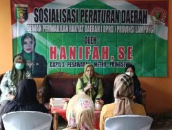 Sosperda: Hanifah Minta Masyarakat Sanggai Padang Cermin Pesawaran Taat Prokes
