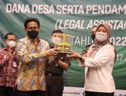 Wagub Nunik Dampingi Mendes PDTT Sosialisasi Prioritas Pembangunan dan Pengawasan Dana Desa