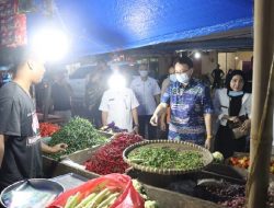 Wakil Menteri Perdagangan RI Tinjau Operasi Pasar di Lampung Selatan