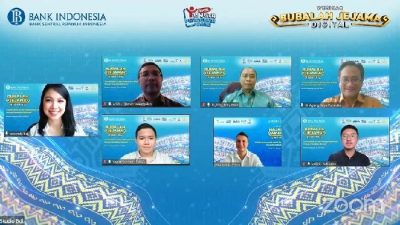 Transformasi Sistem Pembayaran di Indonesia, Kantor Perwakilan BI Provinsi Lampung Selenggarakan Webinar Bubalah Jejama Digital