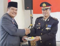 Bupati Lampung Tengah Ikuti Upacara Hari Bhayangkara ke 76 Secara Virtual