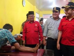 Bupati Musa Ahmad Hadiri Baksos dan Pengukuhan SOKSI