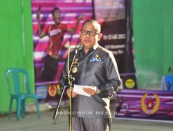 Pejabat Bupati Mesuji Apresiasi Terlenggaranya Turnamen Bulu Tangkis Antar Pelajar SD-SMP