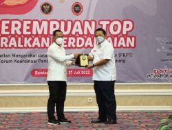 Gubernur Arinal Djunaidi Buka Acara Perempuan TOP Viralkan Perdamaian Dalam Pencegahan Terorisme dan Radikalisme