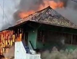 3 Rumah Terbakar di Pekon Kenali Diduga dari Gas Elpiji Bocor