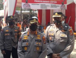 Polsek TBS Adakan Pelayanan Presisi Di Pasar Mangga Dua
