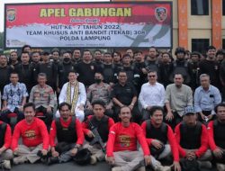 Empat Pesan Kapolda Lampung Untuk Srigala Polda Lampung Di Hari Jadi Ke – 7 Tahun