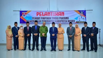 Isi Kekosongan, PJ Bupati Sulpakar Lantik 6 Pejabat Pemkab Mesuji