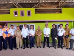 Dirjen Perhubungan Darat Dan Pejabat Bupati Mesuji Rela Berpanasan Demi Pembangunan Akses Transportasi Air Yang Berpusat Di Tanah Merah Mesuji