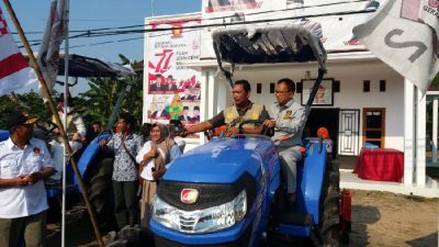 Daing: DPC Gerindra Lamteng – DPR RI Salurkan Bantuan TR 4 dan Bentor ke Petani