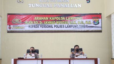 Kunjungi Polres Lamtim, Ini Pesan Kapolda Lampung!