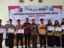 Mingrum Edukasi Siswa Tentang Bahaya Narkoba