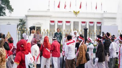 Di Acara Kirab Merah Putih, Kapolri Jenderal Sigit Gelorakan Semangat Persatuan Bangsa