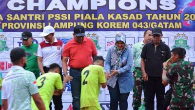 Lewat Drama Adu Penalti, Ponpes Hidayatul Mubftdin Juara Piala Kasad Liga Santri PSSI 2022