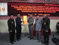 DPRD Lampung Barat gelar Rapat Paripurna Penyampaian Nota Pengantar KUA dan PPAS