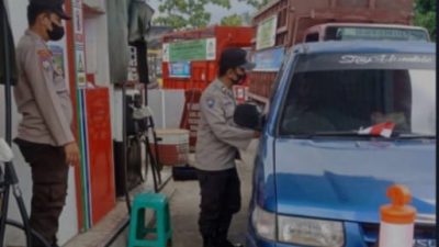 Polres Tanggamus Monitoring Distribusi Seluruh SPBU