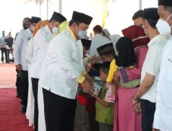 Pembangunan Bidang Agama, Gubernur Arinal Serahkan Bantuan Dana Anak Yatim dan Rumah Ibadah Pringsewu