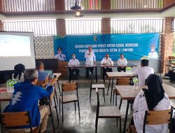 Diskominfotik Lampung Diskusi Tentang Pengembangan Wisata Hutan Bersama Penggiat Medsos