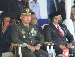 Kasipers Kasrem 043 Gatam Hadiri Upacara HUT TNI AL