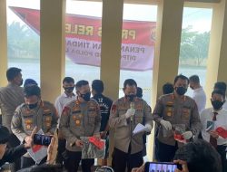 Petugas Gakkum Ditpolairud Polda Lampung Amankan Sepucuk Senpi Rakitan dari Tersangka Percobaan Pembunuhan