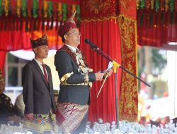 Pemkab Lambar Gelar Upacara HUT Lambar ke 31 Tahun