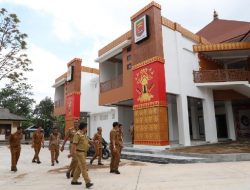 Sekda Kabupaten Lambar Tinjau Pembangunan Lamban Pancasila