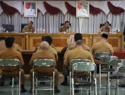 Pemkab Lambar Ngupi Bebakhong Bahas Sejumlah Program Kerja