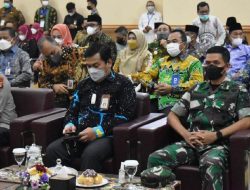 Kasi Renprogar Korem 043 Gatam Hadiri Sertijab Ketua BPK Lampung