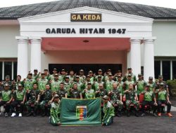 Danrem 043 Gatam Berikan Pengarahan Kontingen Tim PP Hidayatul Mubtadin Lampung, di Liga Santri Nasional