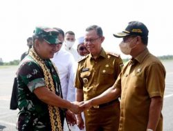 Ketua DPRD Lampung Sambut Kepala Staf TNI Angkatan Darat