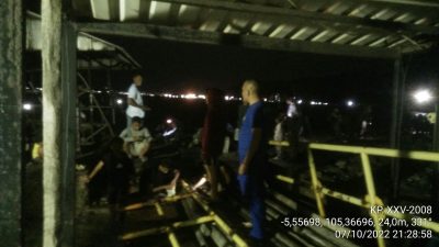 Polda Lampung Sebut Ikan yang Naik ke Darat Tergiring Jaring Nelayan