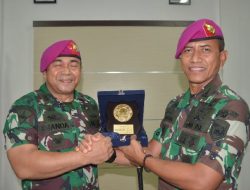Sertijab Perwira, Letkol Mar Imanda Jabat Paban Lidpur Sintel Pasmar 1 Korps Marinir