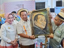 Gubernur Arinal Bersama Ketua Dekranasda Provinsi Membuka Secara Resmi Perhelatan Lampung Craft ke 3 Tahun 2022