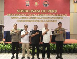 Polda Lampung Gelar Sosialisasi UU Pers